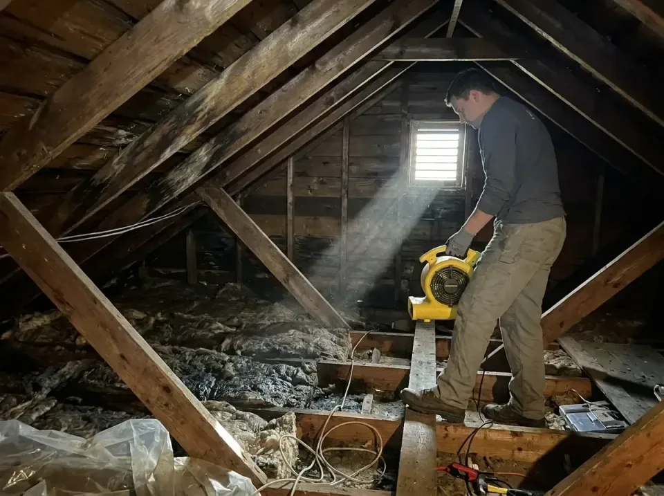 attic-water-damage-drying-proc-007 — frequently asked questions, Emergency Water Extraction & 24/7 Flood Response in Villa G…